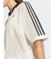 Adidas T-shirt Polo Crochet Bianco Nero | Adidas |