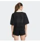 Adidas T-shirt Polo Crochet Nero Bianco | Adidas |