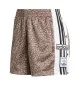 Adidas Pantaloncini Adibreak All Over Print Marrone KD8821