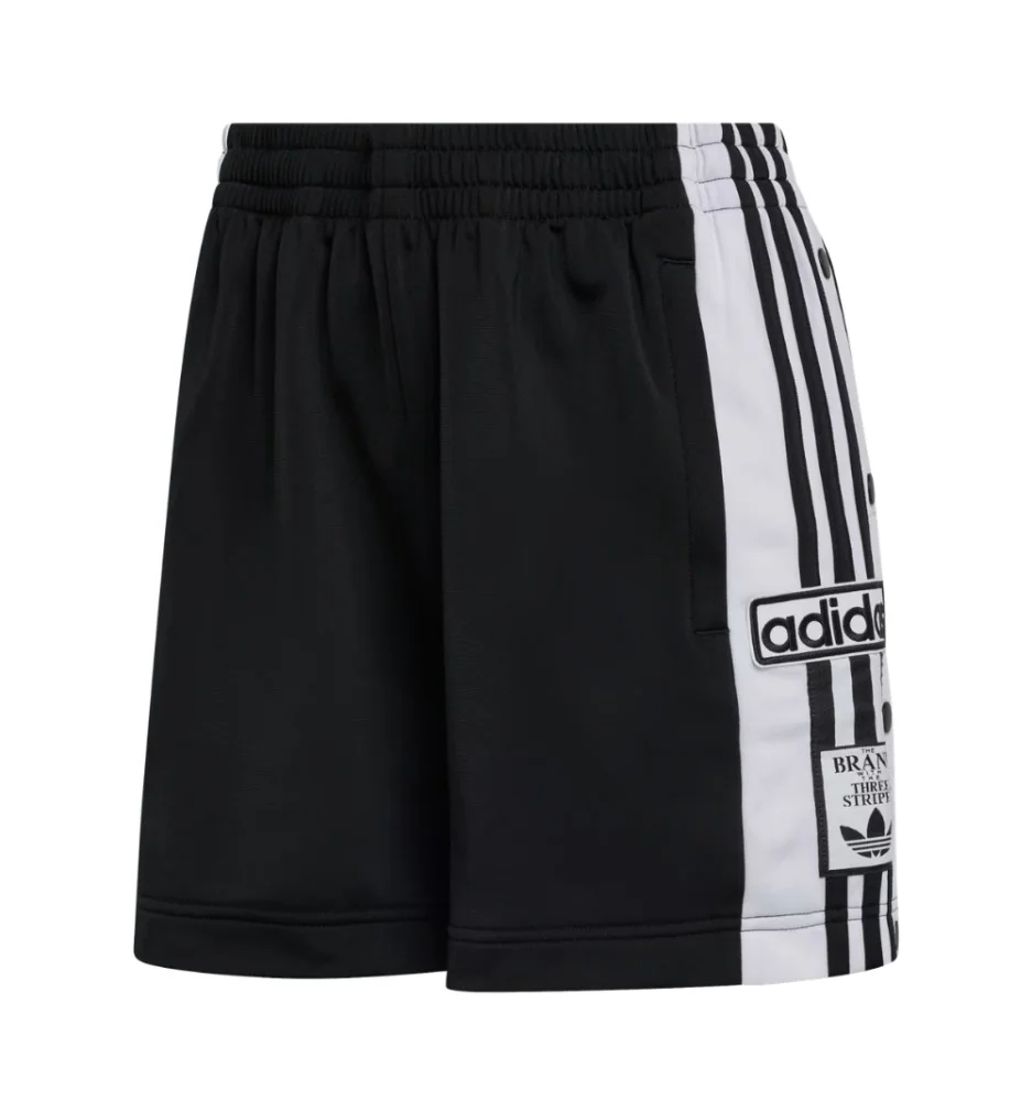 Adidas Pantaloncini Adibreak W Nero Bianco KD2896