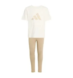 Adidas Tuta Seasonals Animal Kids Bianco Beige KB6988