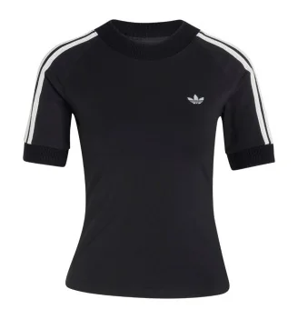 Adidas T-shirt Cali Knitted Crochet Nero KD5445 P26