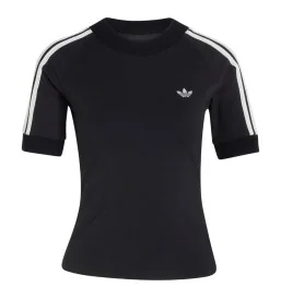 Adidas T-shirt Cali Knitted Crochet Nero KD5445 P26
