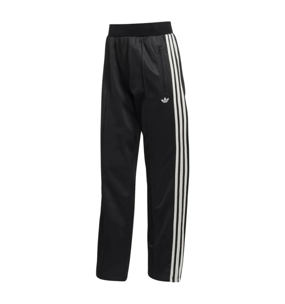 Adidas Pantaloni Firebird Track Pants Knitted Crochet Details Nero KD5443