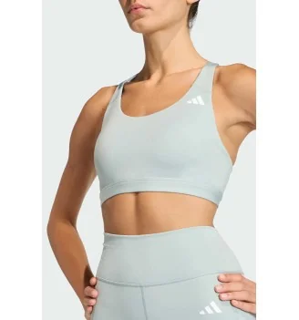 Adidas Reggiseno Optime Essential Medium Support Verde | Adidas | 