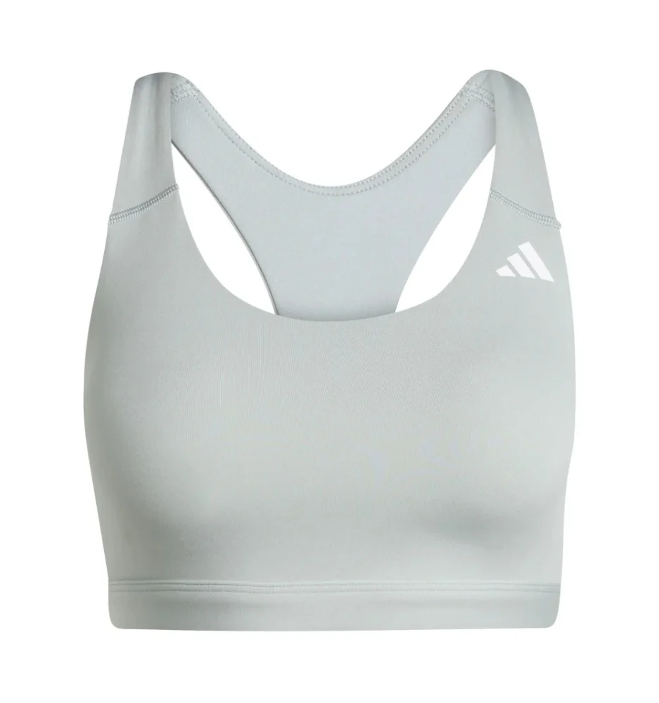 Adidas Reggiseno Optime Essential Medium Support Verde KA4725