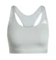 Adidas Reggiseno Optime Essential Medium Support Verde KA4725