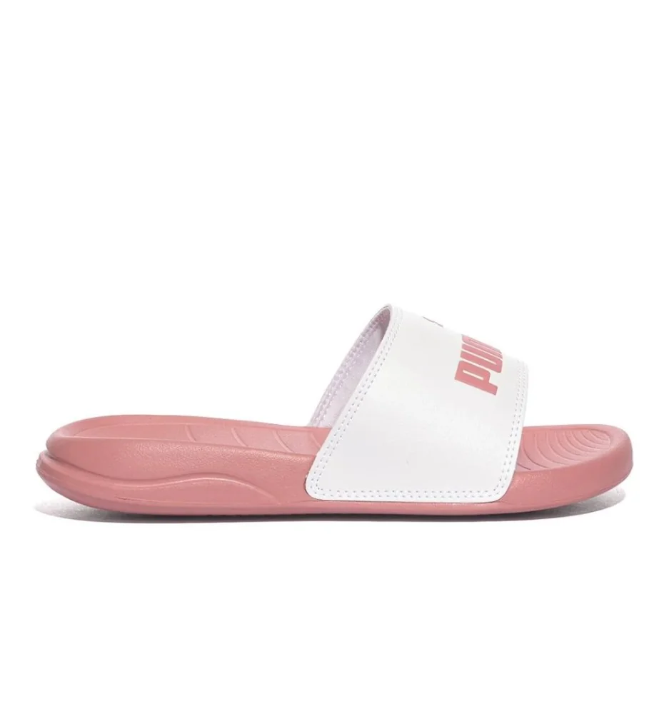 Puma Ciabatta Popcat 20 Jr Rosa Pesca Bianco 372017-40