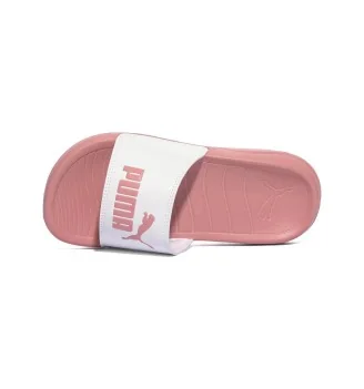Puma Ciabatta Popcat 20 Jr Rosa Pesca Bianco | Puma | 