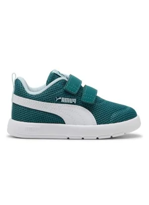 Puma Scarpe Courtflex V3 Mesh Inf Verde Bianco 398086-18