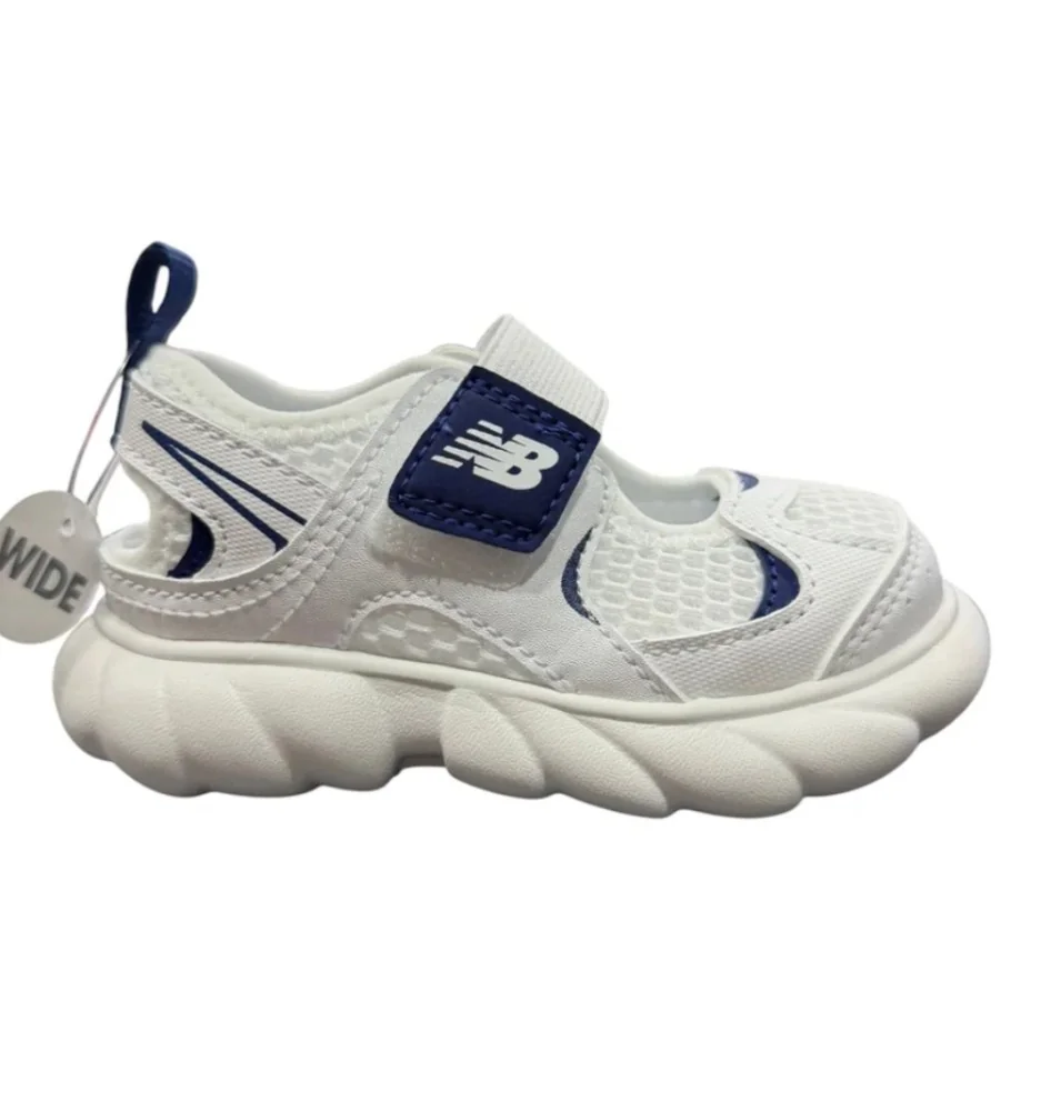 New Balance Sandalo 230 Kids Blue Oyster Bianco I2304L1