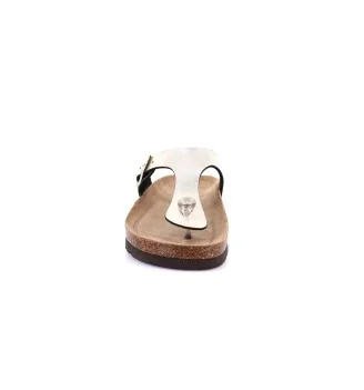 Grunland Infradito Cb2430 Hola Champagne Argento | Grunland | 