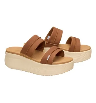 Hey Dude Ciabatta Austin Slide Classic Cognac Marrone | Hey Dude | 