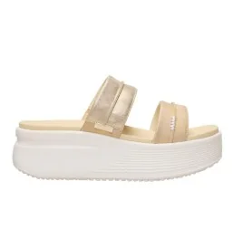 Hey Dude Ciabatta Austin Slide Classic Champagne Metallic Beige HD.45256 9JU