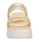 Hey Dude Ciabatta Austin Slide Classic Champagne Metallic Beige | Hey Dude | 