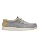 Hey Dude Scarpe Wally Braided Flannel Grey Olive Grey Grigio HD.40003 1YF