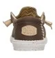 Hey Dude Scarpe Wally Stretch Canvas Teak Brown Marrone | Hey Dude | 