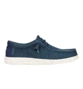 Hey Dude Scarpe Wally Stretch Sox Blu HD.41898 410