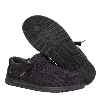 Hey Dude Scarpe Wally Stretch Sox Nero | Hey Dude | 