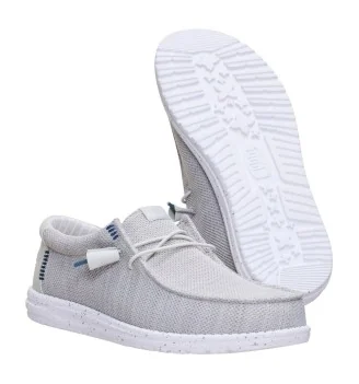 Hey Dude Scarpe Wally Stretch Sox Dawn Blue Bianco | Hey Dude | 