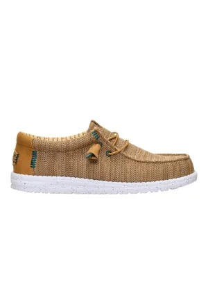 Hey Dude Scarpe Wally Stretch Sox Bone Brown Marrone HD.41898 2LI