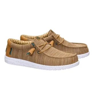 Hey Dude Scarpe Wally Stretch Sox Bone Brown Marrone | Hey Dude | 