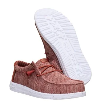 Hey Dude Scarpe Wally Stretch Sox Burnt Red Multi Rosso Chiaro | Hey Dude | 