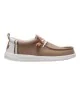 Hey Dude Scarpe Wally Summer Linen Timber Silver Birch Marrone Chiaro HD.43086 2KR