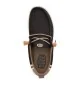 Hey Dude Scarpe Wally Summer Linen Black Walnut Nero | Hey Dude | 