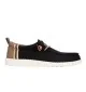 Hey Dude Scarpe Wally Summer Linen Black Walnut Nero HD.43086 02M