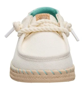 Hey Dude Scarpe Wendy Espadrille Hibiscus Egret Bianco | Hey Dude | 