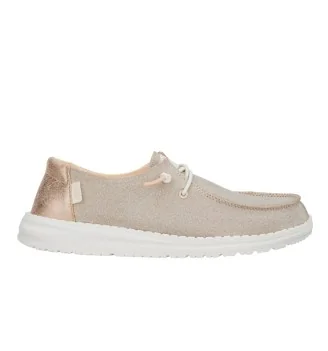 Hey Dude Scarpe Wendy Metallic Sparkle Rose Gold HD.41082 7D9