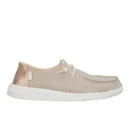 Hey Dude Scarpe Wendy Metallic Sparkle Rose Gold HD.41082 7D9