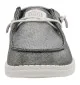 Hey Dude Scarpe Wendy Metallic Sparkle Charcoal Argento | Hey Dude | 