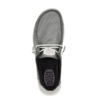 Hey Dude Scarpe Wendy Metallic Sparkle Charcoal Argento | Hey Dude | 