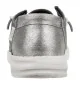 Hey Dude Scarpe Wendy Metallic Sparkle Charcoal Argento | Hey Dude | 