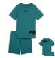 Puma Tuta Sport Kids Verde Blu 693335-41