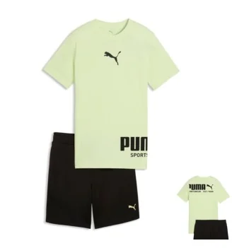 Puma Tuta Sport Kids Giallo Nero 693335-38