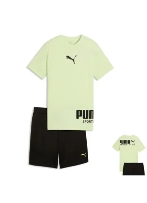 Puma Tuta Sport Kids Giallo Nero 693335-38