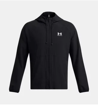 Under Armour Giacca Windbreaker Stretch Vibe Woven Nero | Under Armour | 