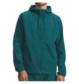Under Armour Giacca Windbreaker Stretch Woven Verde Blu Nero 6003001 338