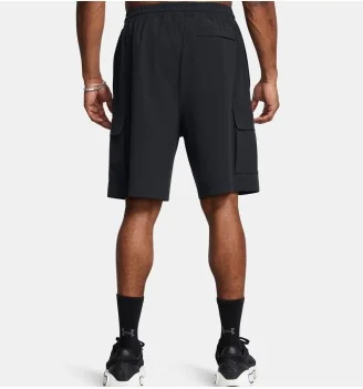Under Armour Pantaloncini Cargo 20 Cm Vibe Woven Nero | Under Armour | 