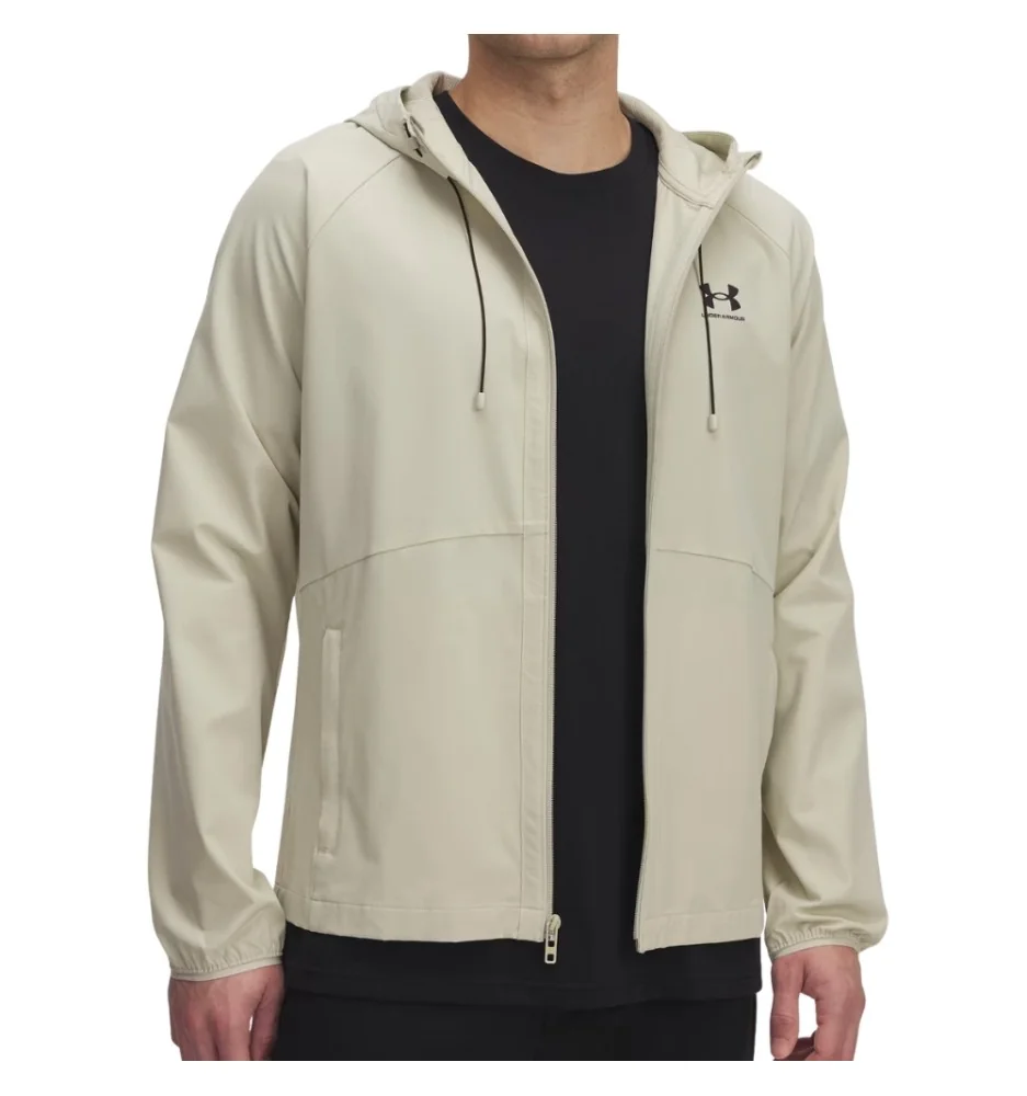 Under Armour Giacca Windbreaker Stretch Vibe Woven Khaki 6003001 289