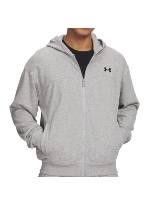 Under Armour Felpa Full Zip Rival Lightweight Grigio 6009346 011
