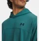 Under Armour Felpa Cappuccio Rival Lightweight Blu Verde | Under Armour | 