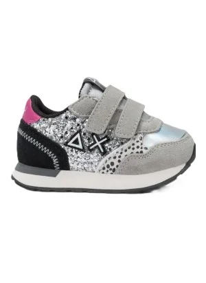 Sun68 Scarpe Girl's Ally Glitter First Step Grigio Argento Z45412F 44