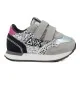 Sun68 Scarpe Girl's Ally Glitter First Step Grigio Argento Z45412F 44