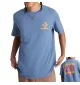 Converse T-shirt Chuck Taylor All Star Nature Center Lakeside Blu 10027346-A03