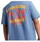 Converse T-shirt Chuck Taylor All Star Nature Center Lakeside Blu | Converse | 