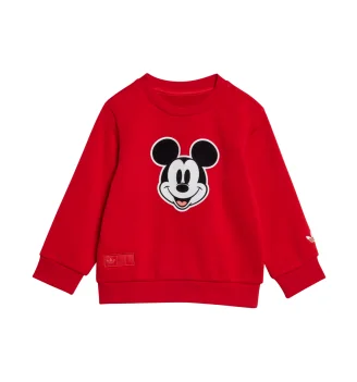 Adidas Tuta Disney Mickey Mouse Kids Rosso Nero | Adidas | 